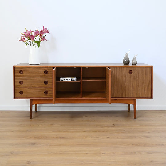 Mid Century Sideboard Credenza LP Record Cabinet by CRO