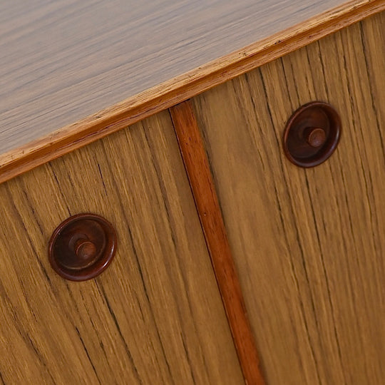 Mid Century Sideboard Credenza LP Record Cabinet by CRO