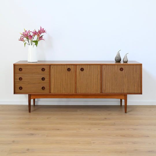Mid Century Sideboard Credenza LP Record Cabinet by CRO