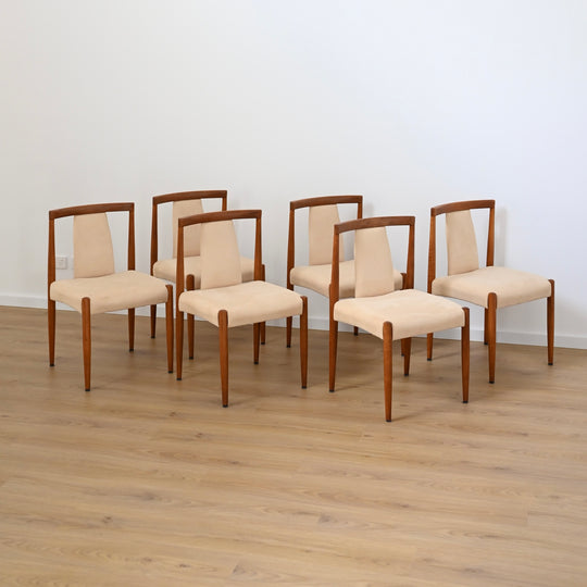 6x Mid Century Dining Chairs by TH Brown