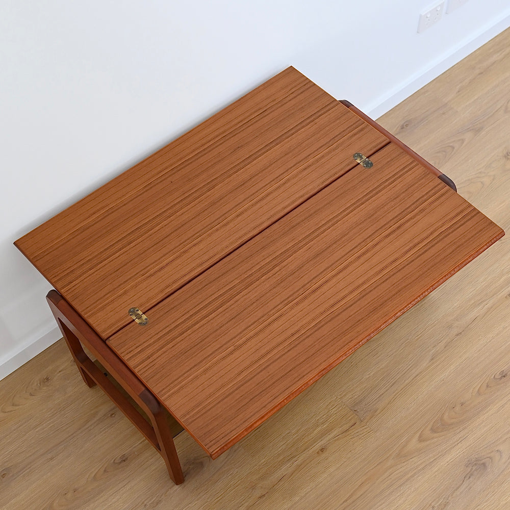 Mid Century Teak Coffee Table Console by Chiswell