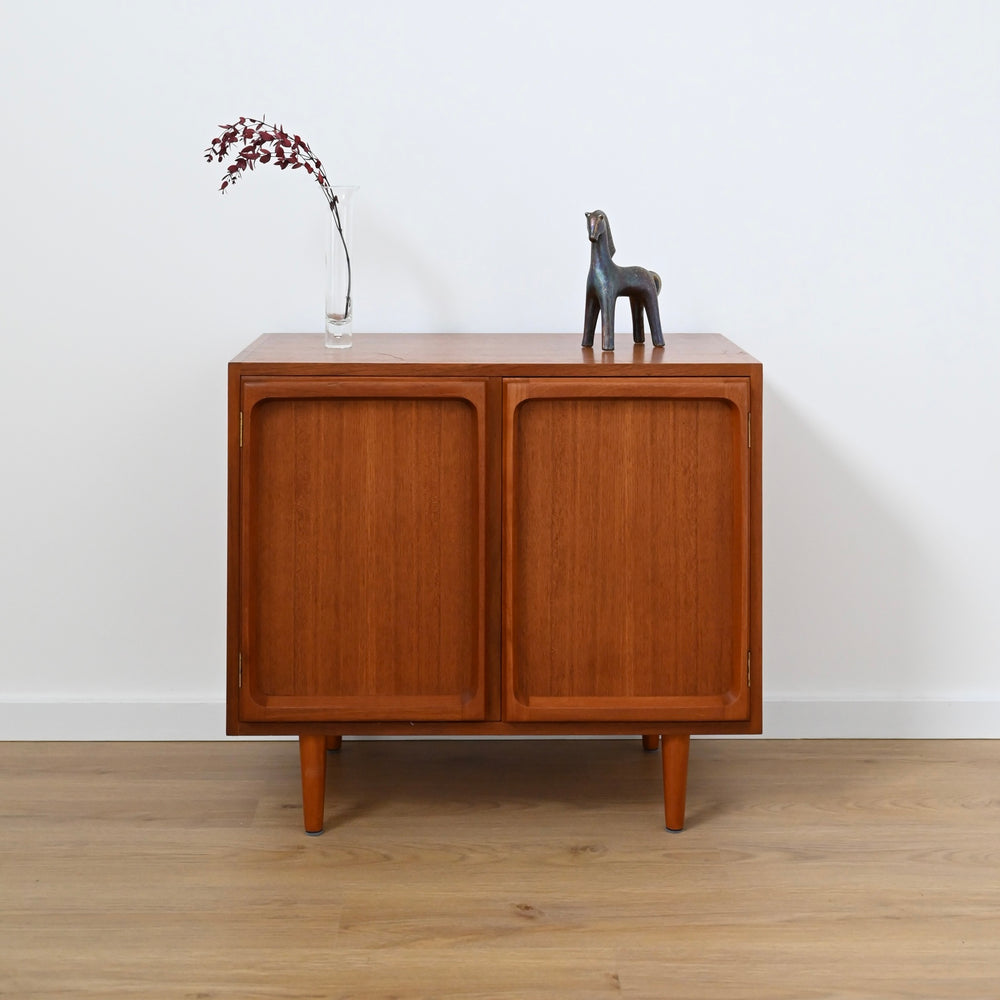 Mid Century Chiswell Koben Teak LP Record Cabinet
