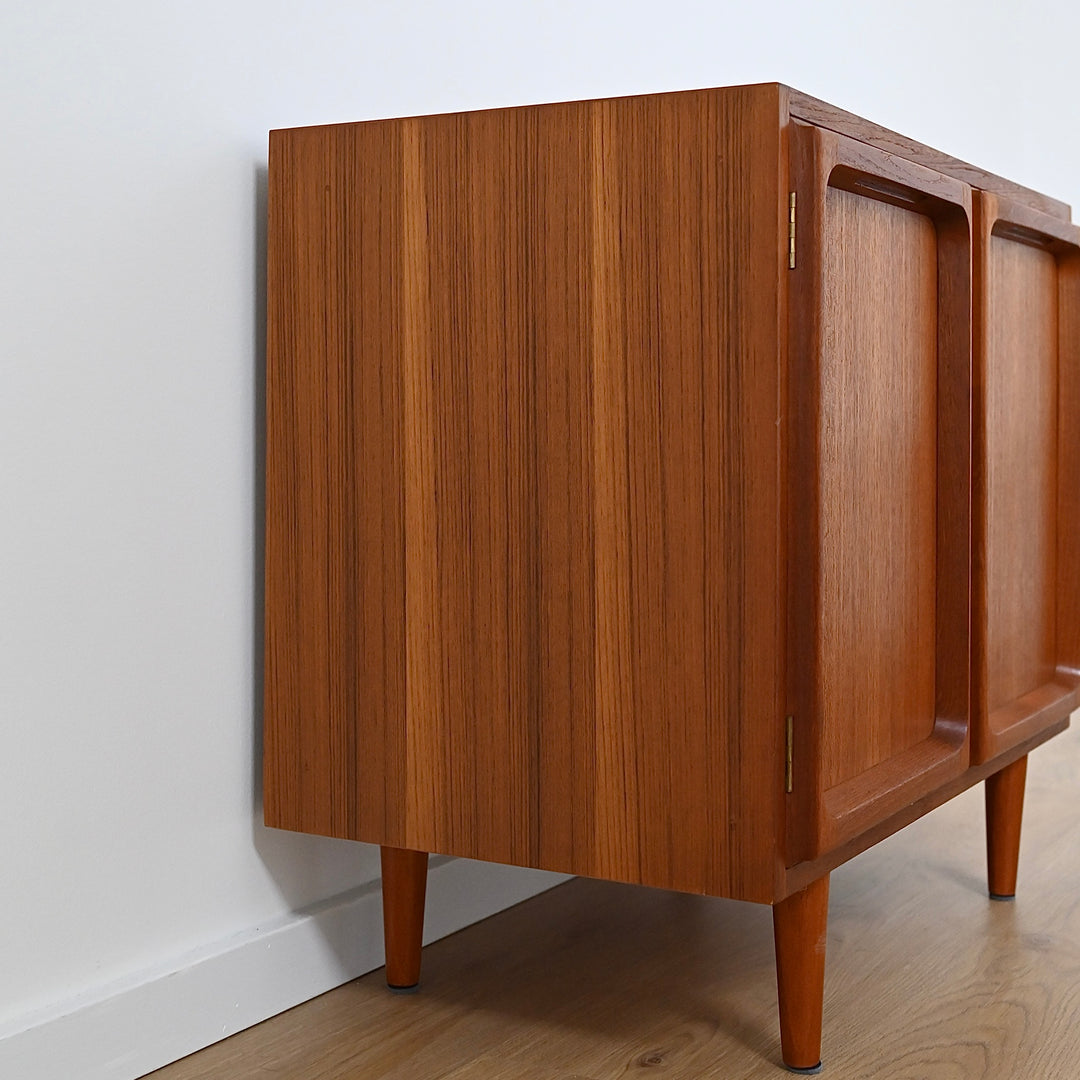 Mid Century Chiswell Koben Teak LP Record Cabinet