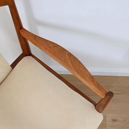 6x Parker Teak Mid Century Dining Chairs