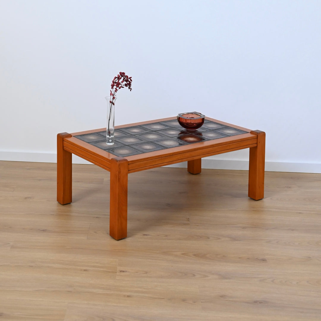 Retro 1970s Tiled Coffee Table