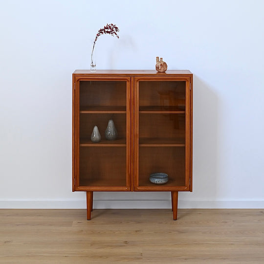 Parker Mid Century Teak Sideboard Display Cabinet