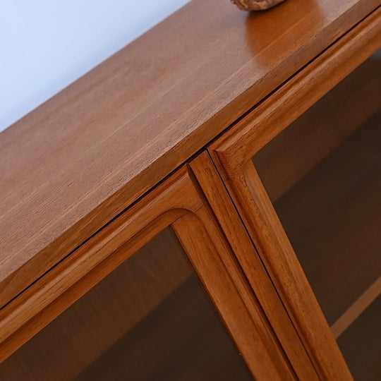 Parker Mid Century Teak Sideboard Display Cabinet