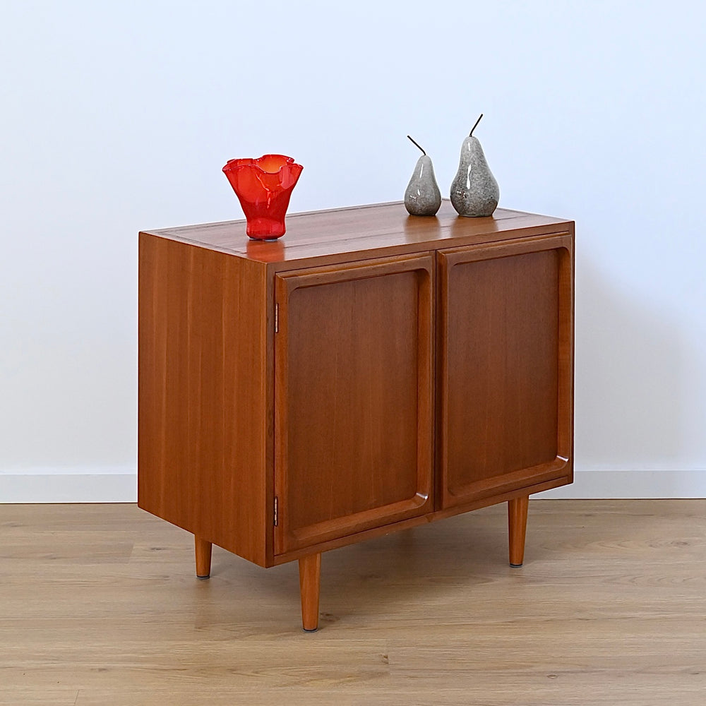 Mid Century Teak Sideboard LP Record Cabinet by Chiswell