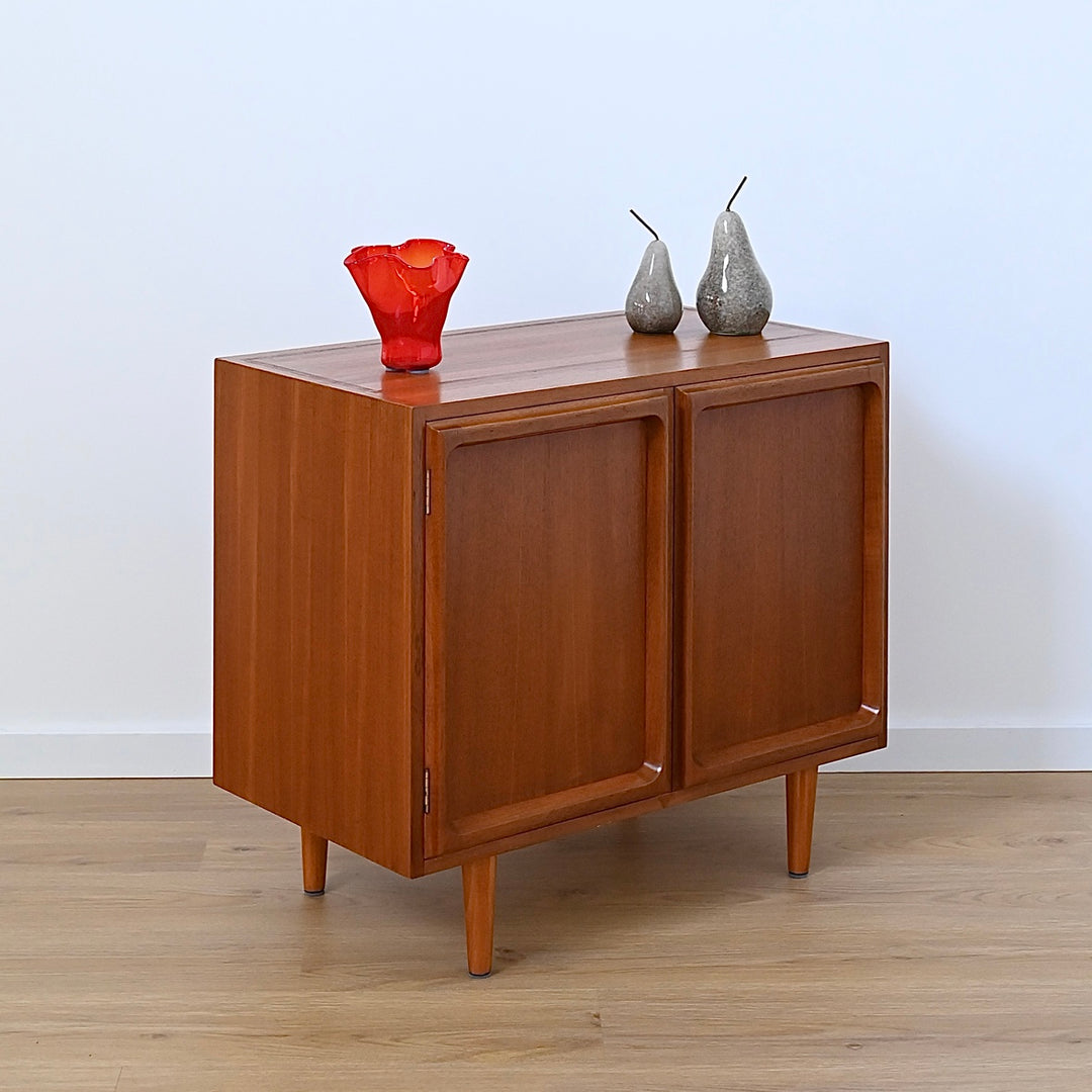Mid Century Teak Sideboard LP Record Cabinet by Chiswell
