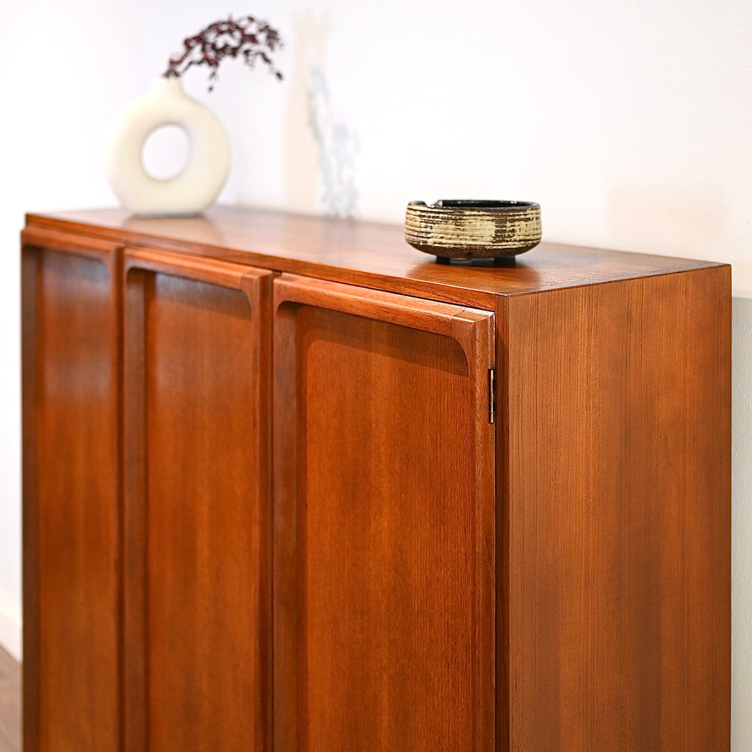 Mid Century Teak Sideboard Buffet Credenza by Chiswell