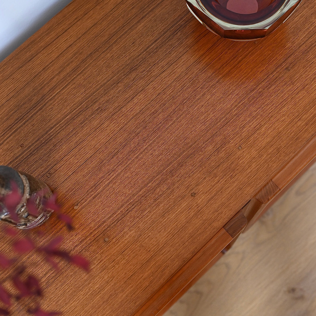 Mid Century Teak Sideboard LP Record Cabinet by Chiswell