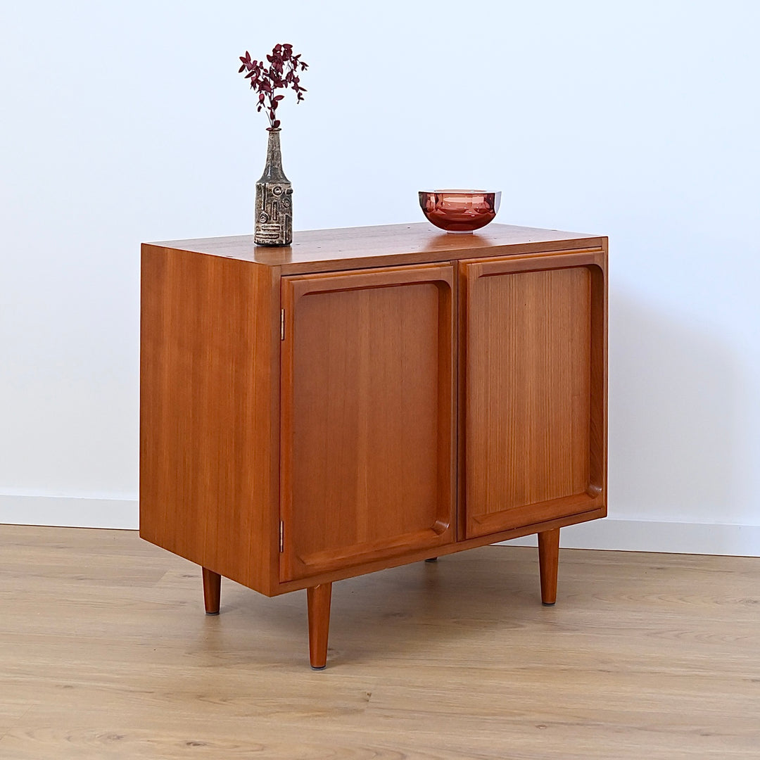 Mid Century Teak Sideboard LP Record Cabinet by Chiswell