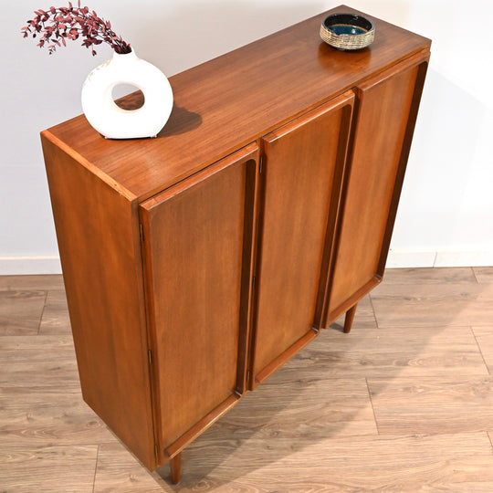 Mid Century Teak Sideboard Buffet Credenza by Chiswell