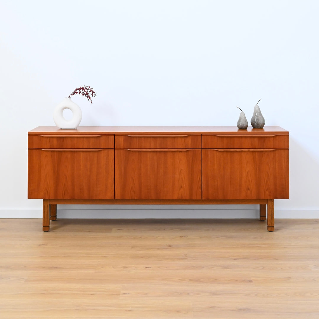 Mid Century Teak Sideboard Buffet by Macrob