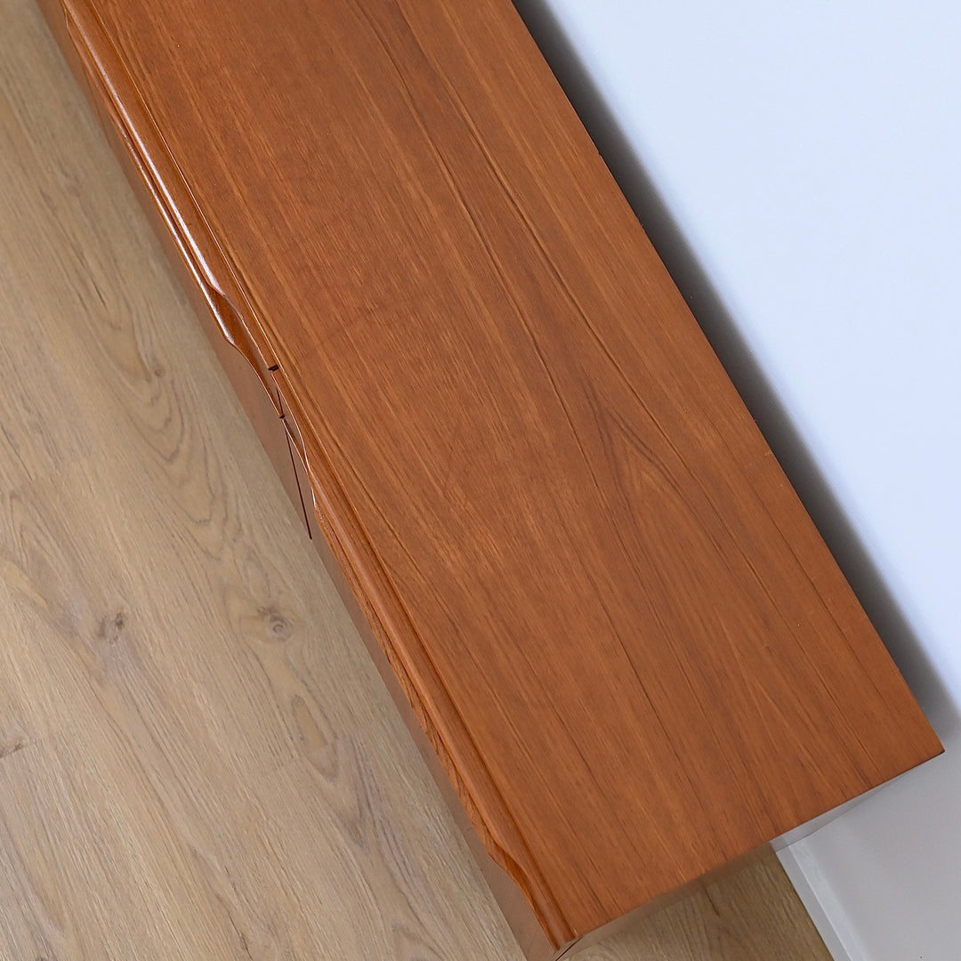 Mid Century Teak Sideboard Buffet by Macrob
