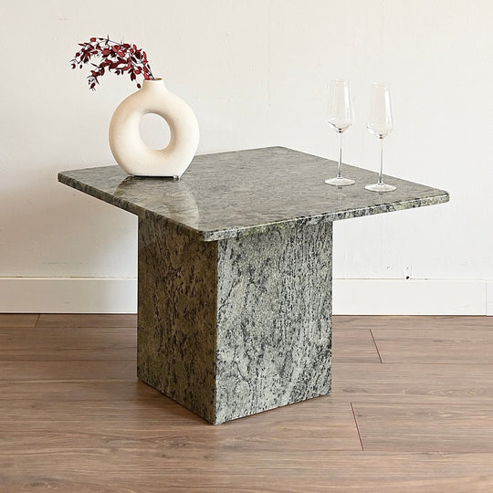 Vintage Green Verde Marble Coffee or Side Table