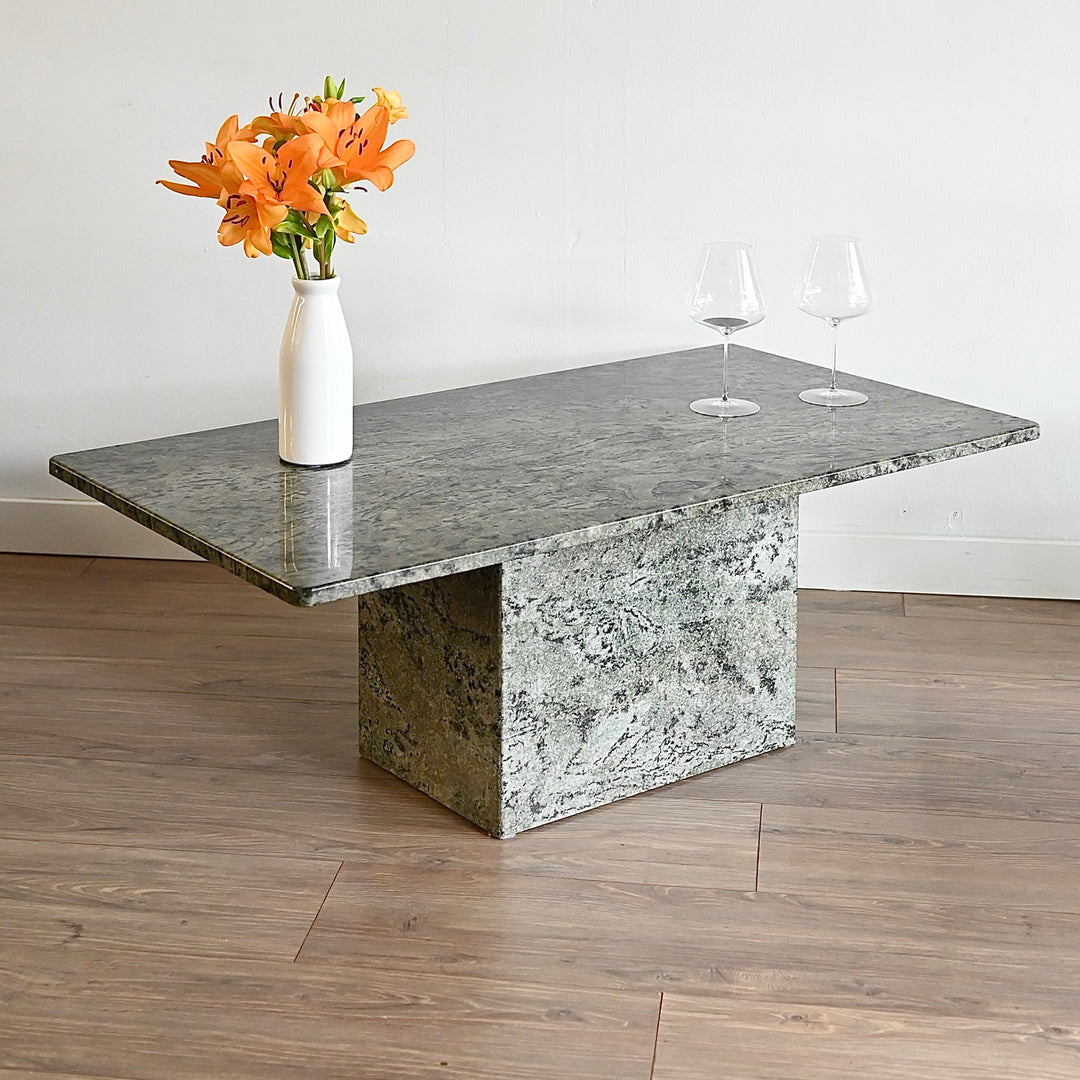 Vintage Green Verde Marble Coffee Table