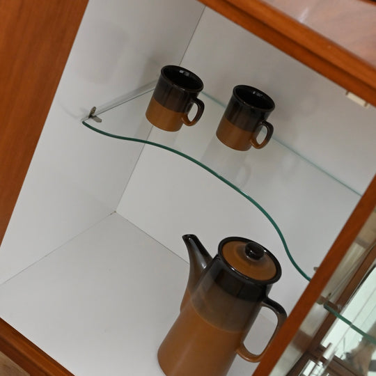 Mid Century Teak Sideboard Entertainment Unit LP Record Cabinet