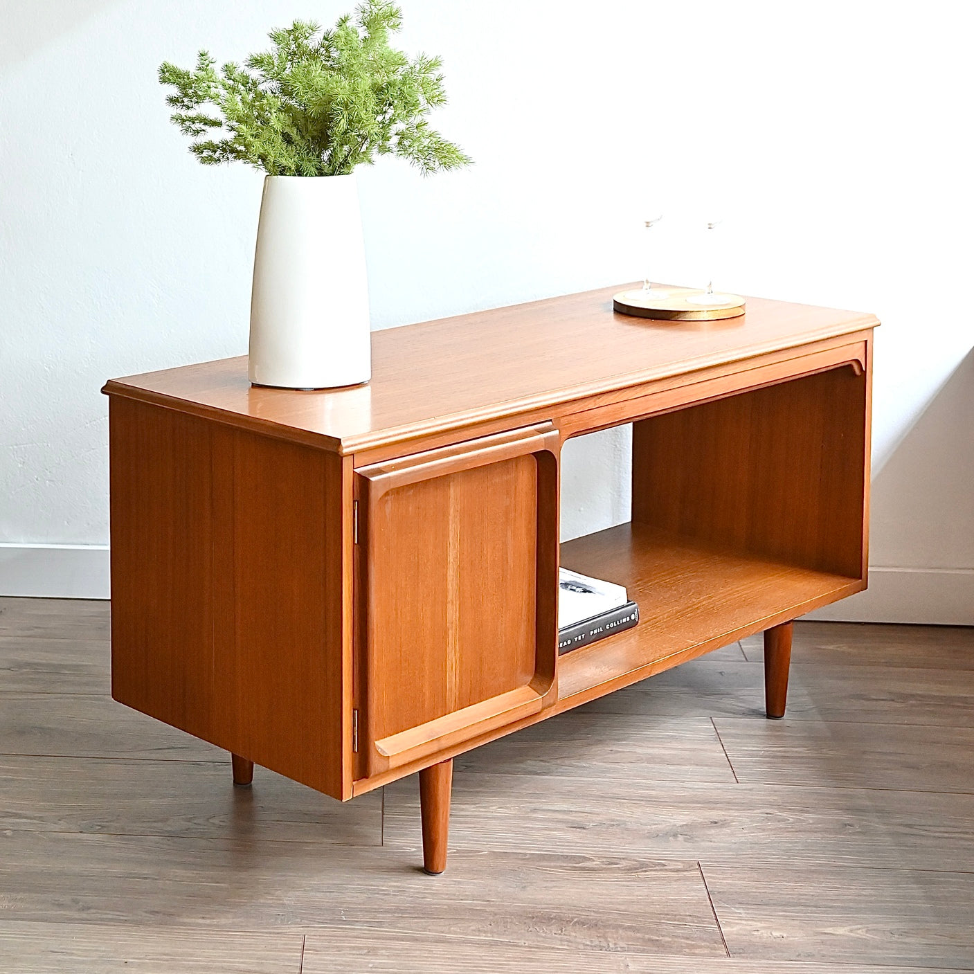 Mid Century Teak Sideboard LP Cabinet TV Unit by Chiswell