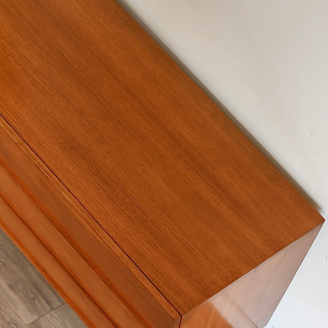 Parker Teak Mid Century Sideboard Dresser Low Boy