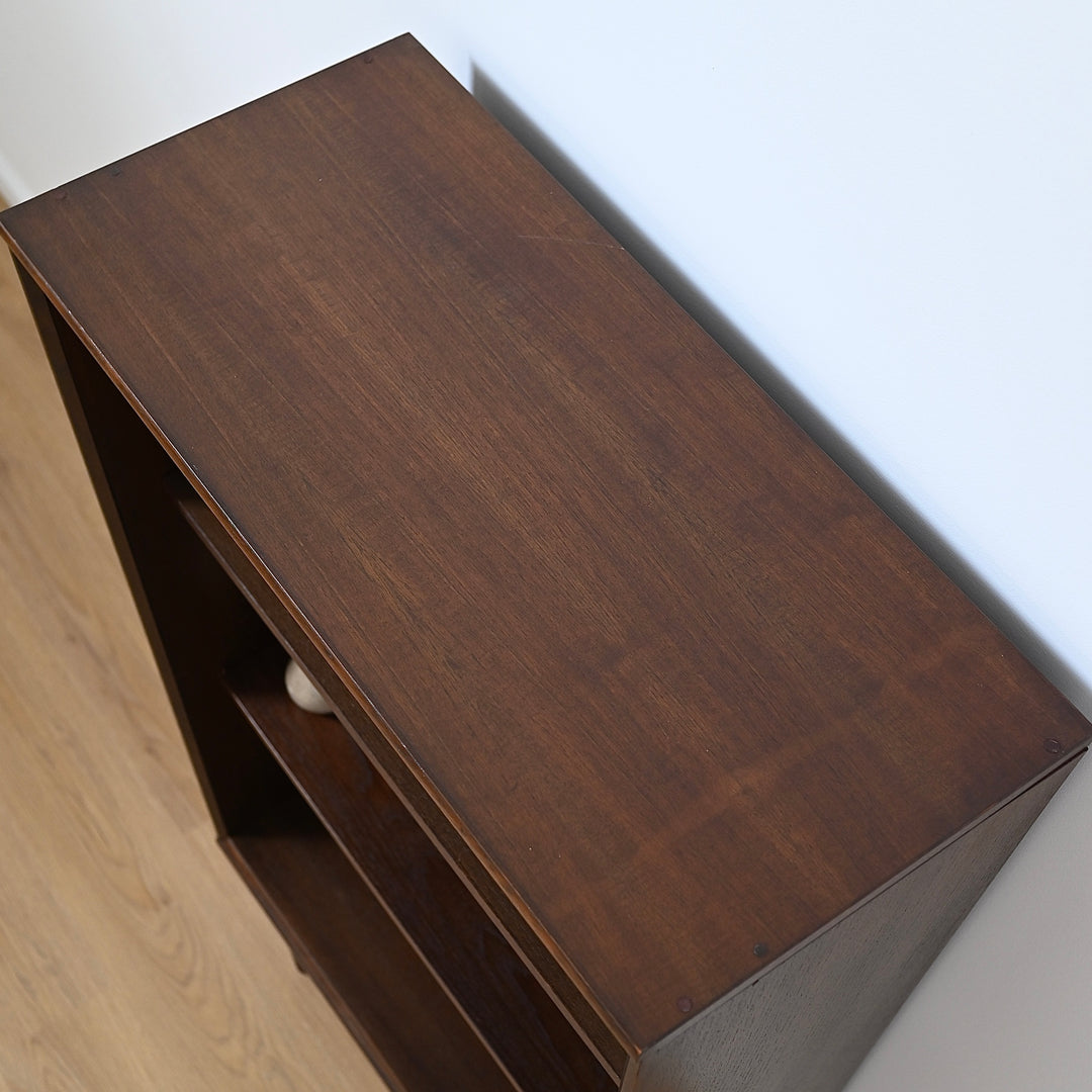 Mid Century Walnut Bookshelf Bookcase Storage Shelving by Chiswell