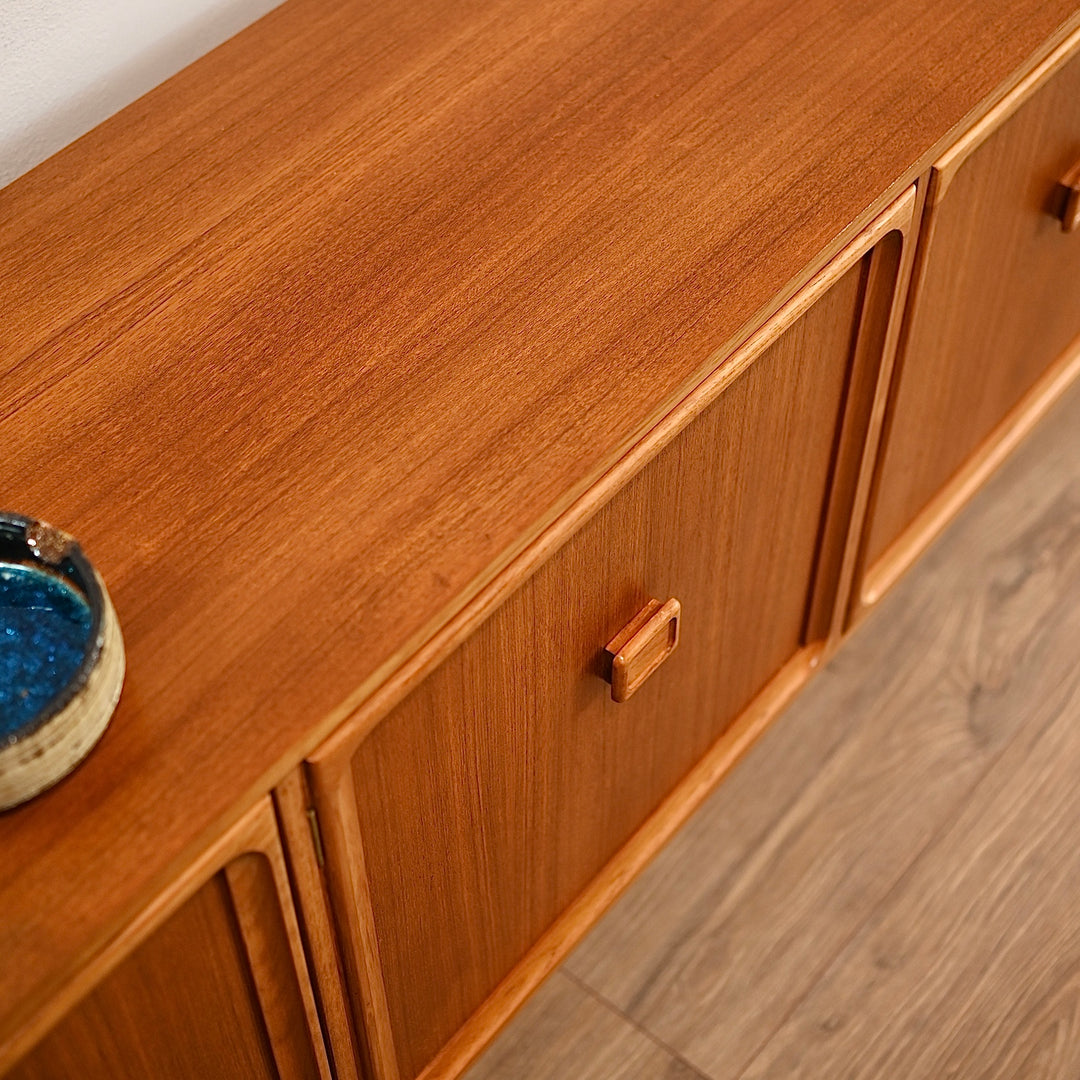 Parker Teak Mid Century Sideboard Buffet Cabinet