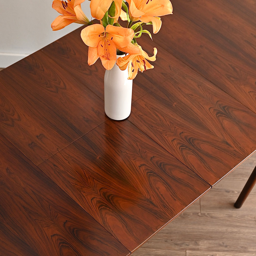 Mid Century Rosewood Extendable Dining Table by McIntosh of Scotland