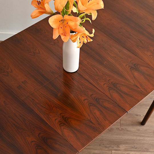 Mid Century Rosewood Extendable Dining Table by McIntosh of Scotland