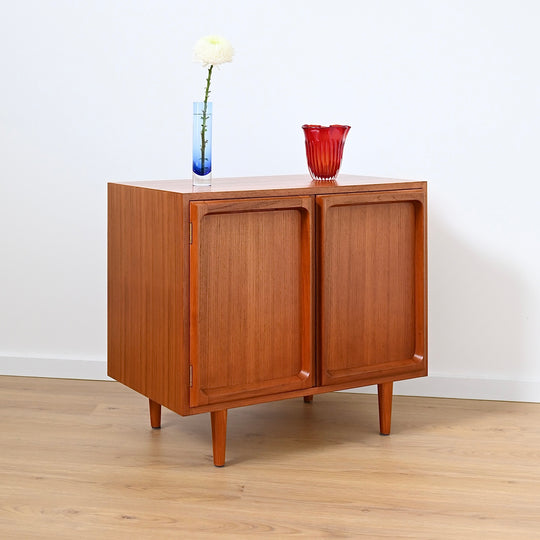 Mid Century Teak Sideboard LP Record Cabinet by Chiswell