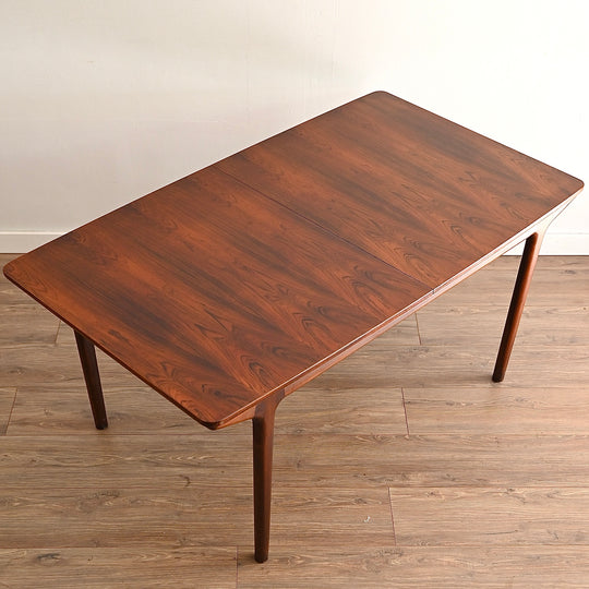 Mid Century Rosewood Extendable Dining Table by McIntosh of Scotland