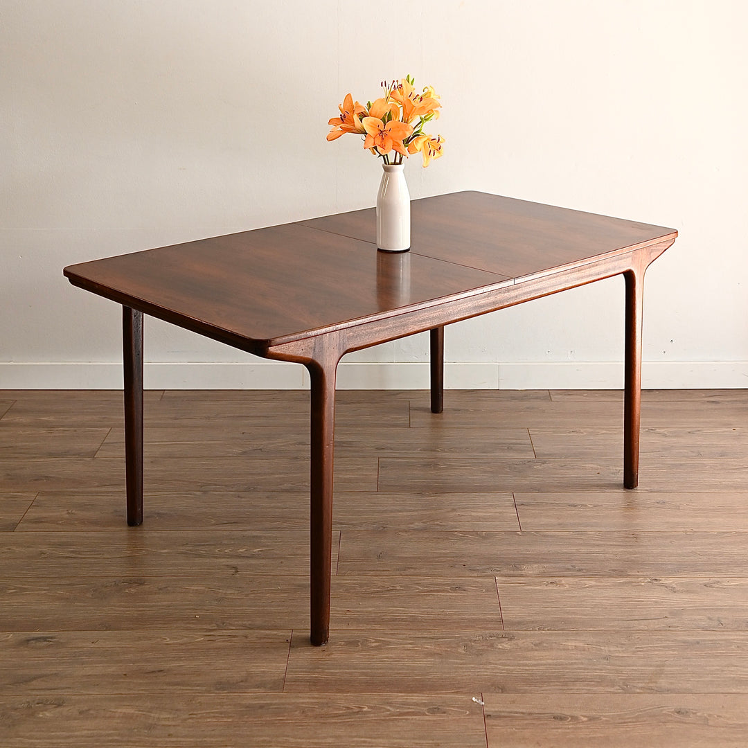 Mid Century Rosewood Extendable Dining Table by McIntosh of Scotland