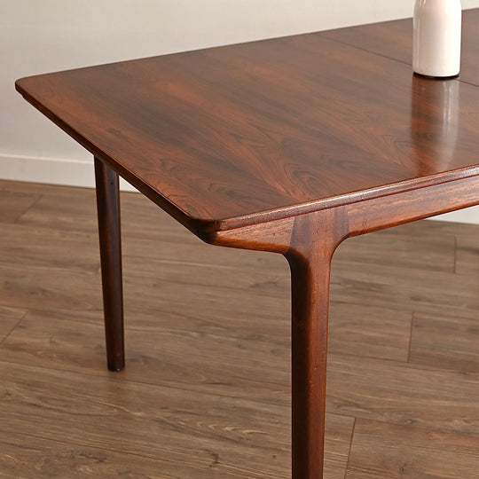 Mid Century Rosewood Extendable Dining Table by McIntosh of Scotland