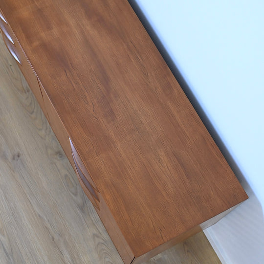 Mid Century Teak Sideboard Dresser Low Boy by Cressy