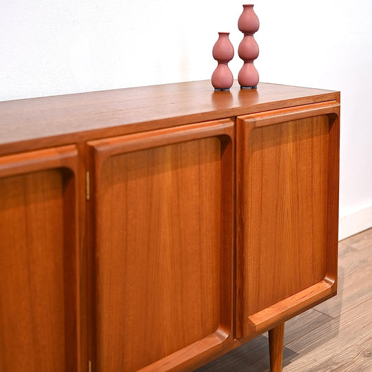 Mid Century Teak Sideboard LP Cabinet by Chiswell