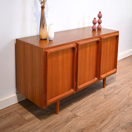 Mid Century Teak Sideboard LP Cabinet by Chiswell