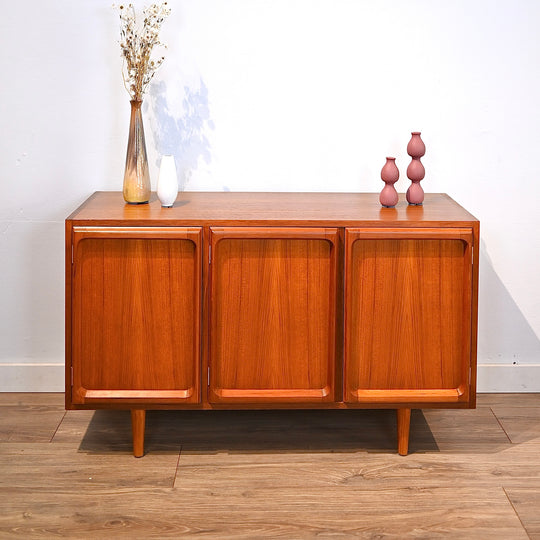 Mid Century Teak Sideboard LP Cabinet by Chiswell