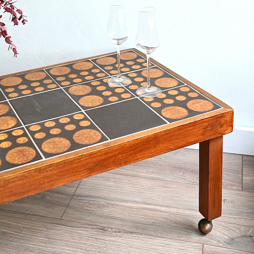 Mid Century Retro Tiled Coffee Table