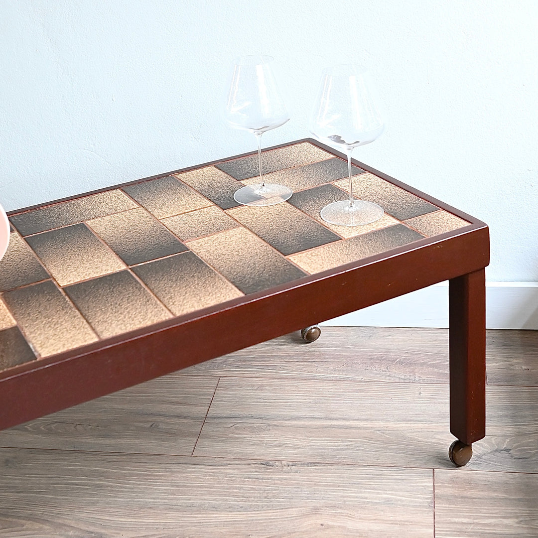 Mid Century Retro Tiled Coffee Table