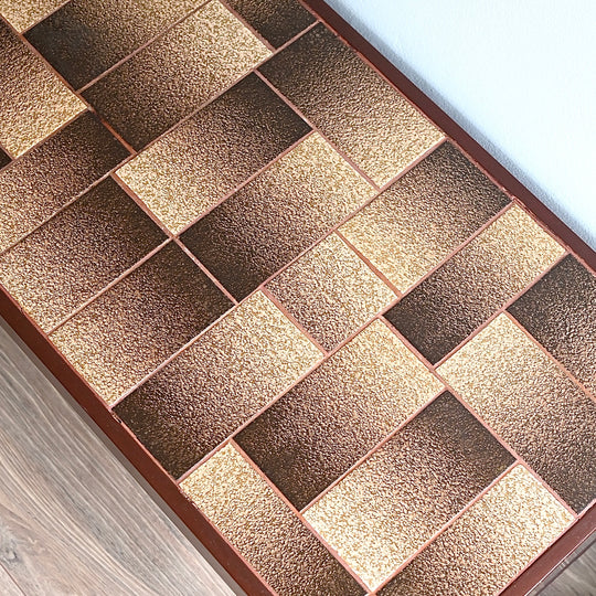 Mid Century Retro Tiled Coffee Table
