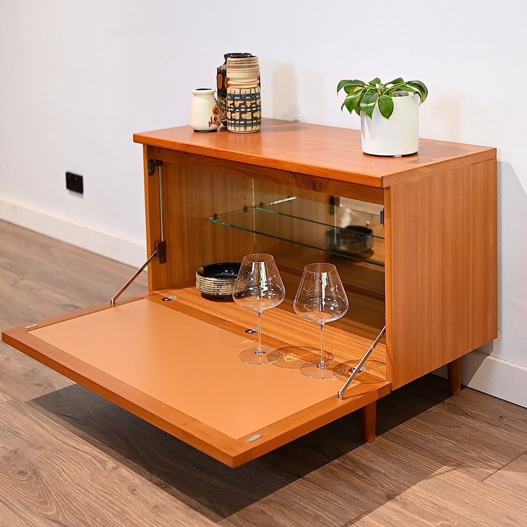 Parker Mid Century Sideboard Bar Cabinet