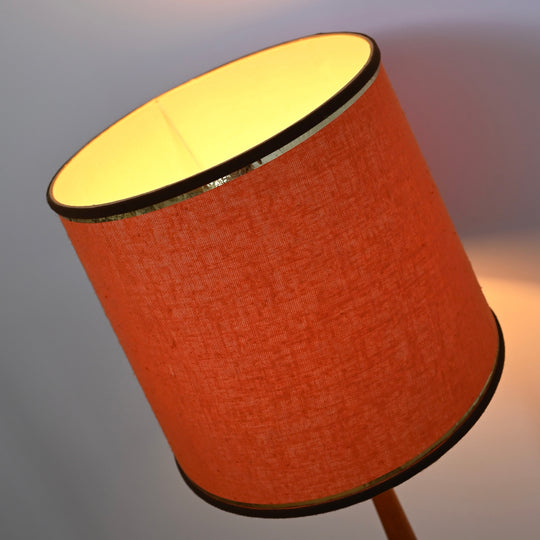 Mid Century Timber Standing Lamp