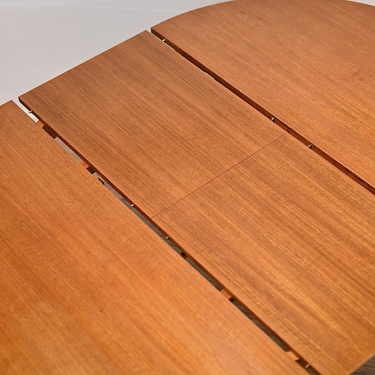 Mid Century Teak Extendable Round Dining Table by McIntosh (UK)