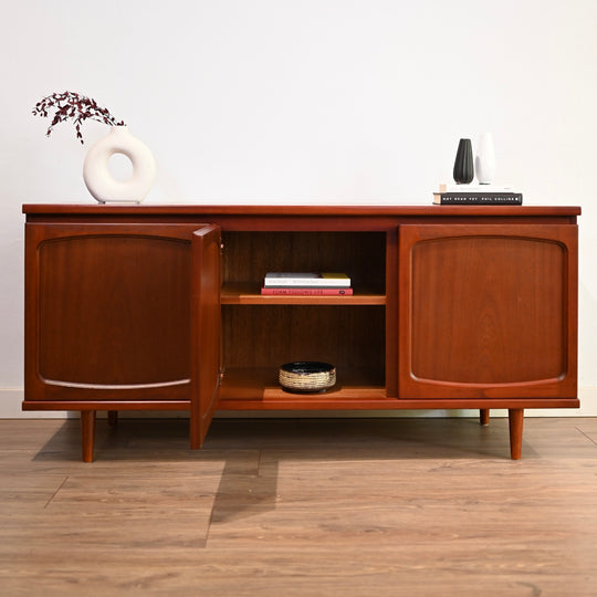 Mid Century teak sideboard buffet by Noblett