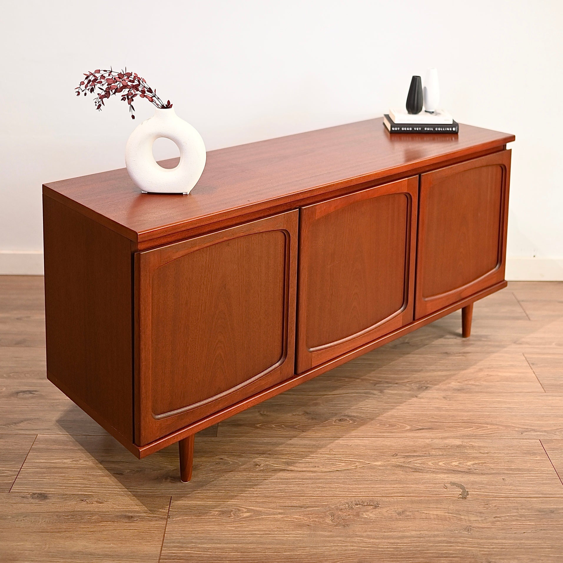 Mid Century teak sideboard buffet by Noblett