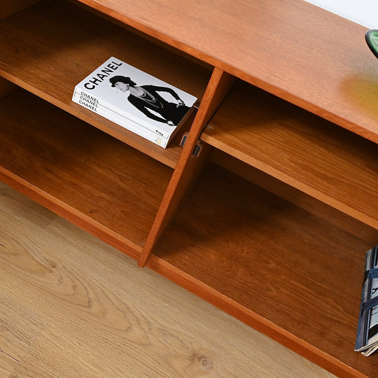 Parker Teak Mid Century Sideboard LP Record Cabinet
