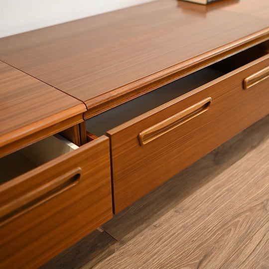 Mid Century Teak modular entertain unit sideboard