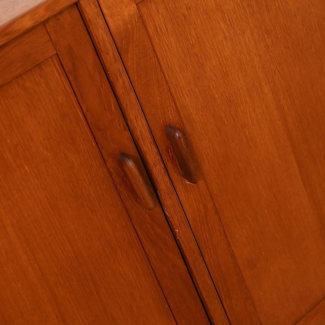 Parker Teak Mid Century Sideboard LP Record Cabinet