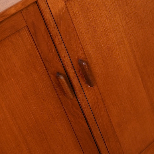 Parker Teak Mid Century Sideboard LP Record Cabinet