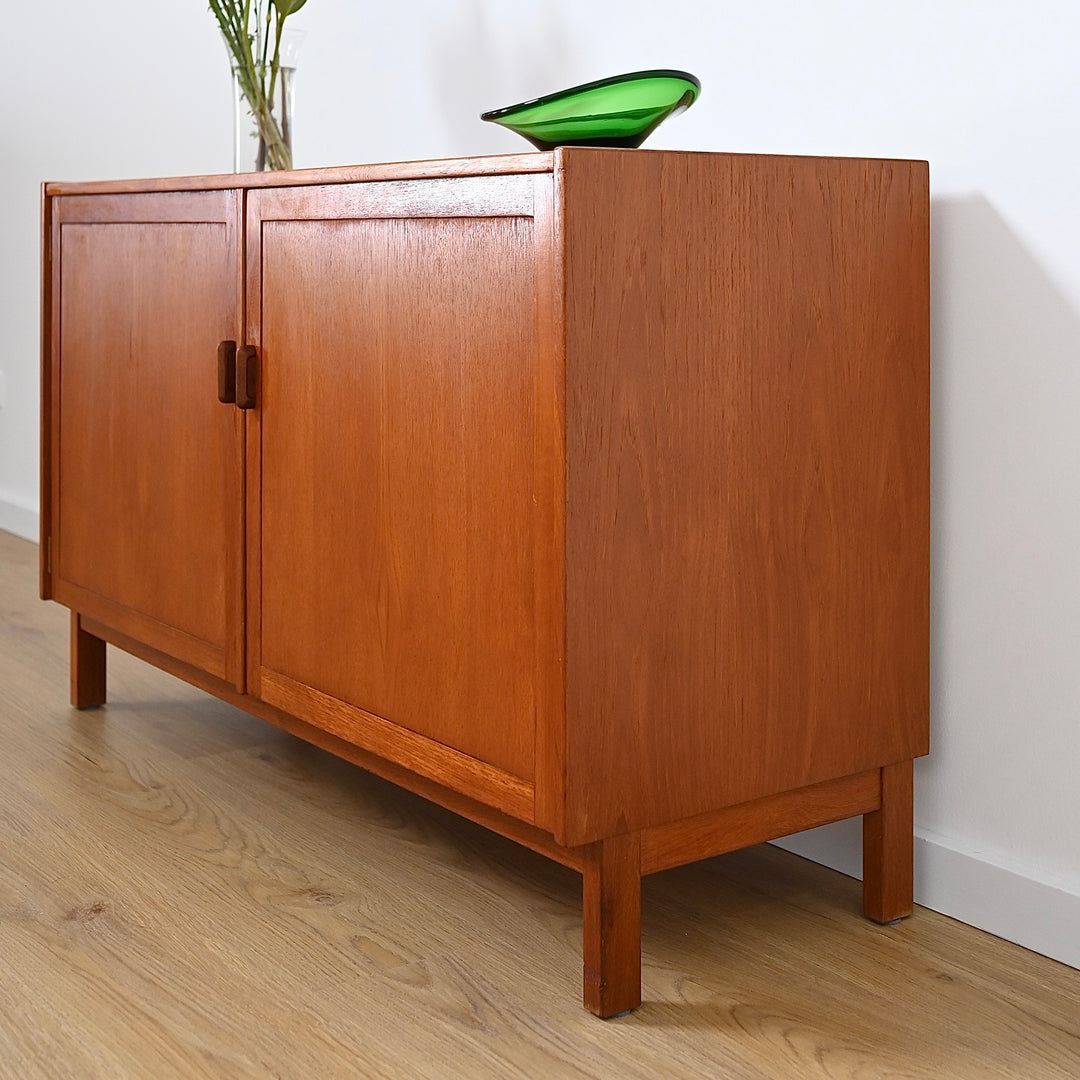 Parker Teak Mid Century Sideboard LP Record Cabinet