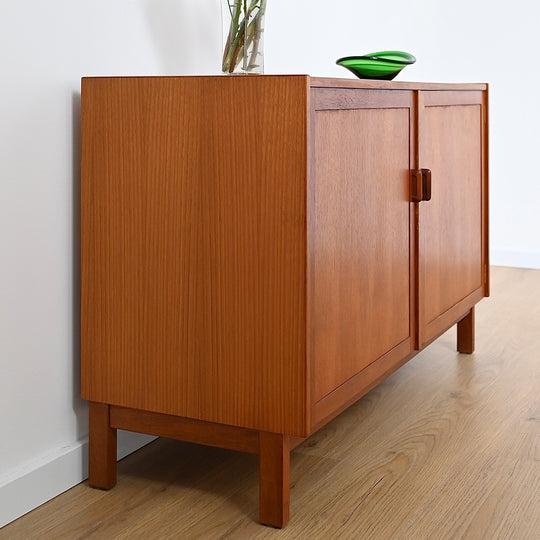 Parker Teak Mid Century Sideboard LP Record Cabinet